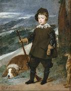 Diego Velazquez Prince Baltasar Carlos as a Hunter (df01) oil painting on canvas